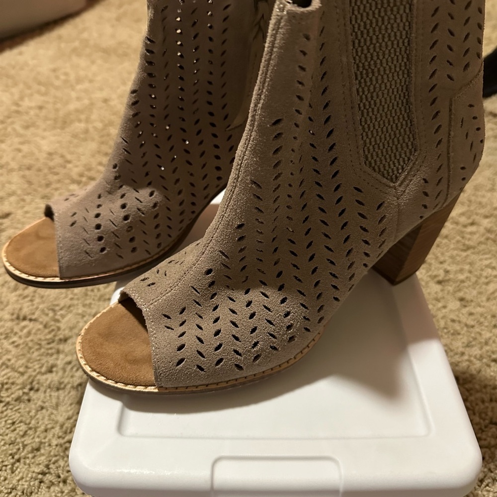 Tom’s Open Toe Bootie - image 2
